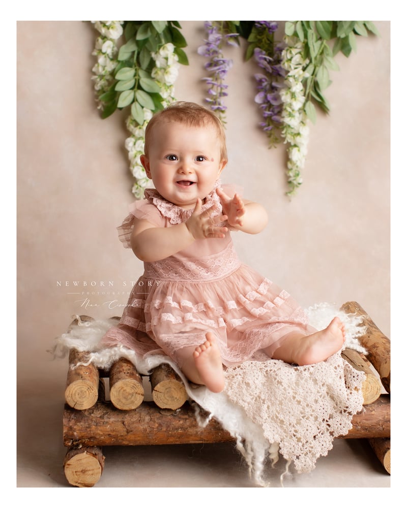 Newborn baby girl hot sale dress for photoshoot